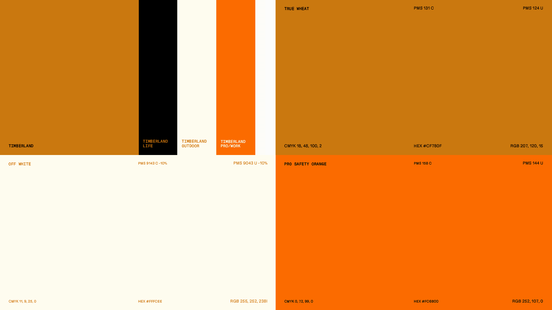 Timberland Brand Color swatch