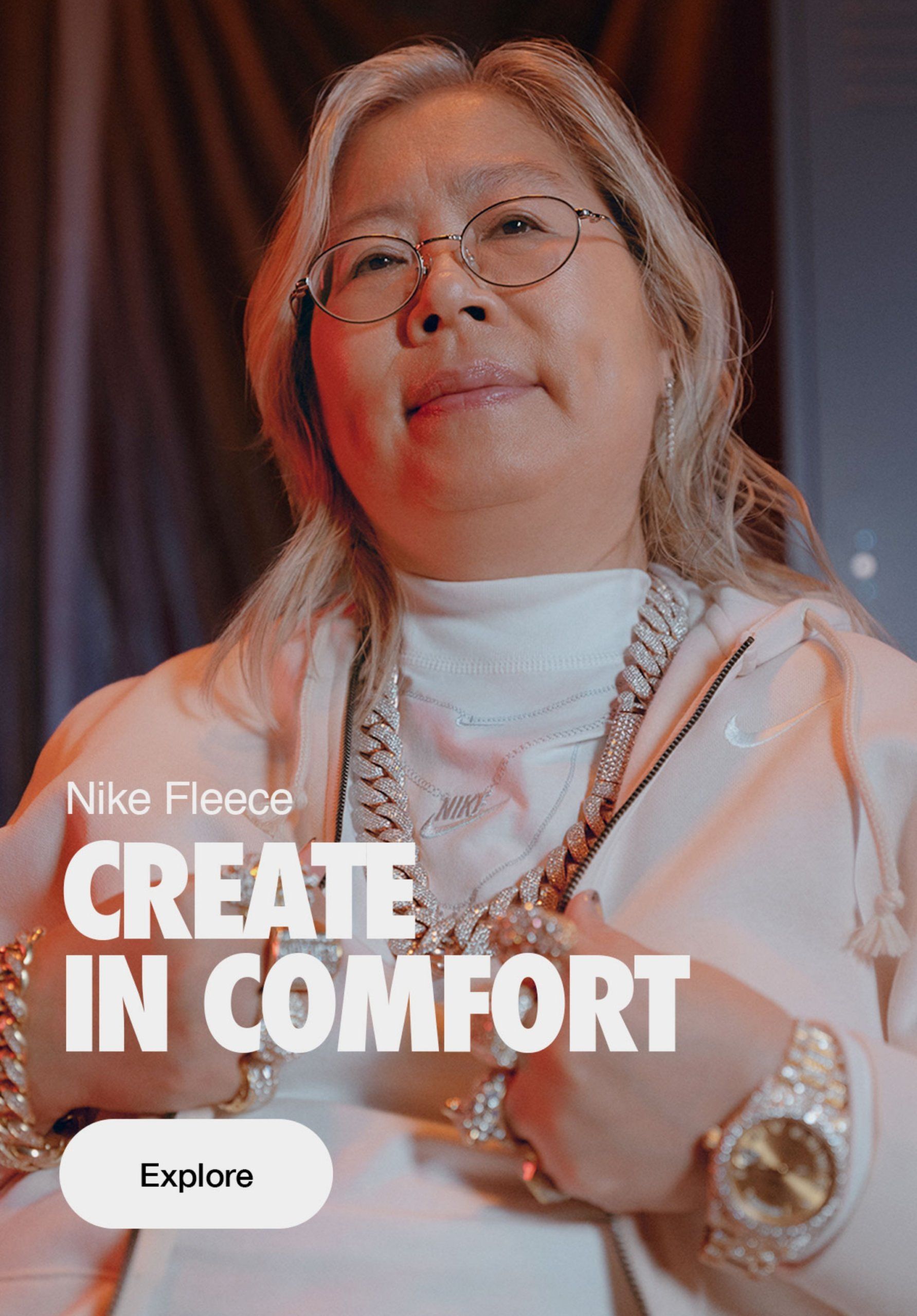 Nike Fleece - Create in comfort